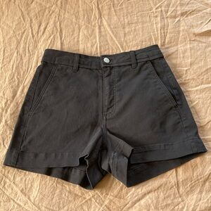Women's Black Casual Shorts
